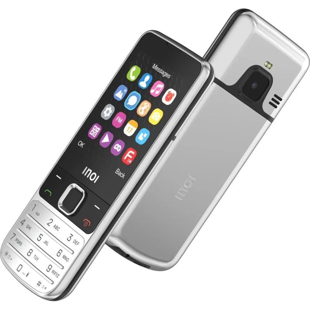INOI Мобильный телефон INOI 243, серебристый #1