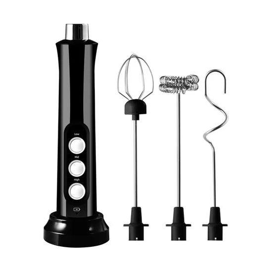 Блендер XINH 3-скоростной электрический венчик для кофе, молока ...