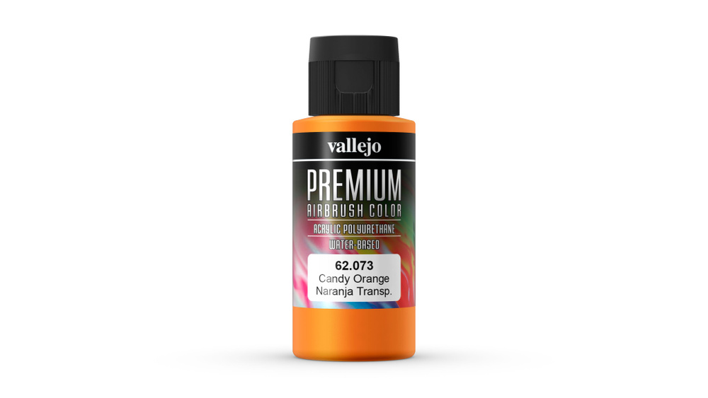 Краска для аэрографа Vallejo Premium/ ораньжевый кэнди (арт.62073)  #1