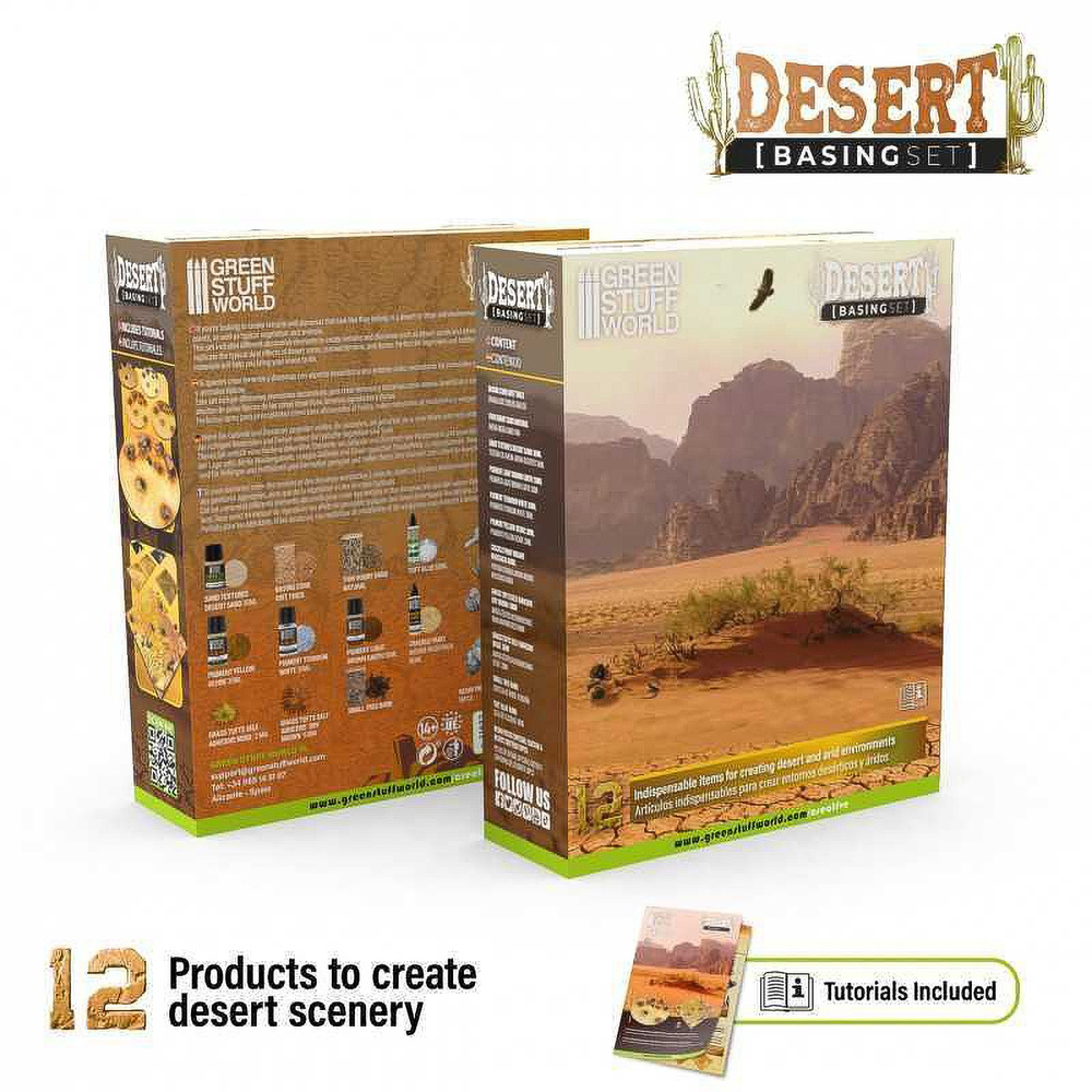 Green Stuff World: Набор для моделизма Basing Set - Desert #1