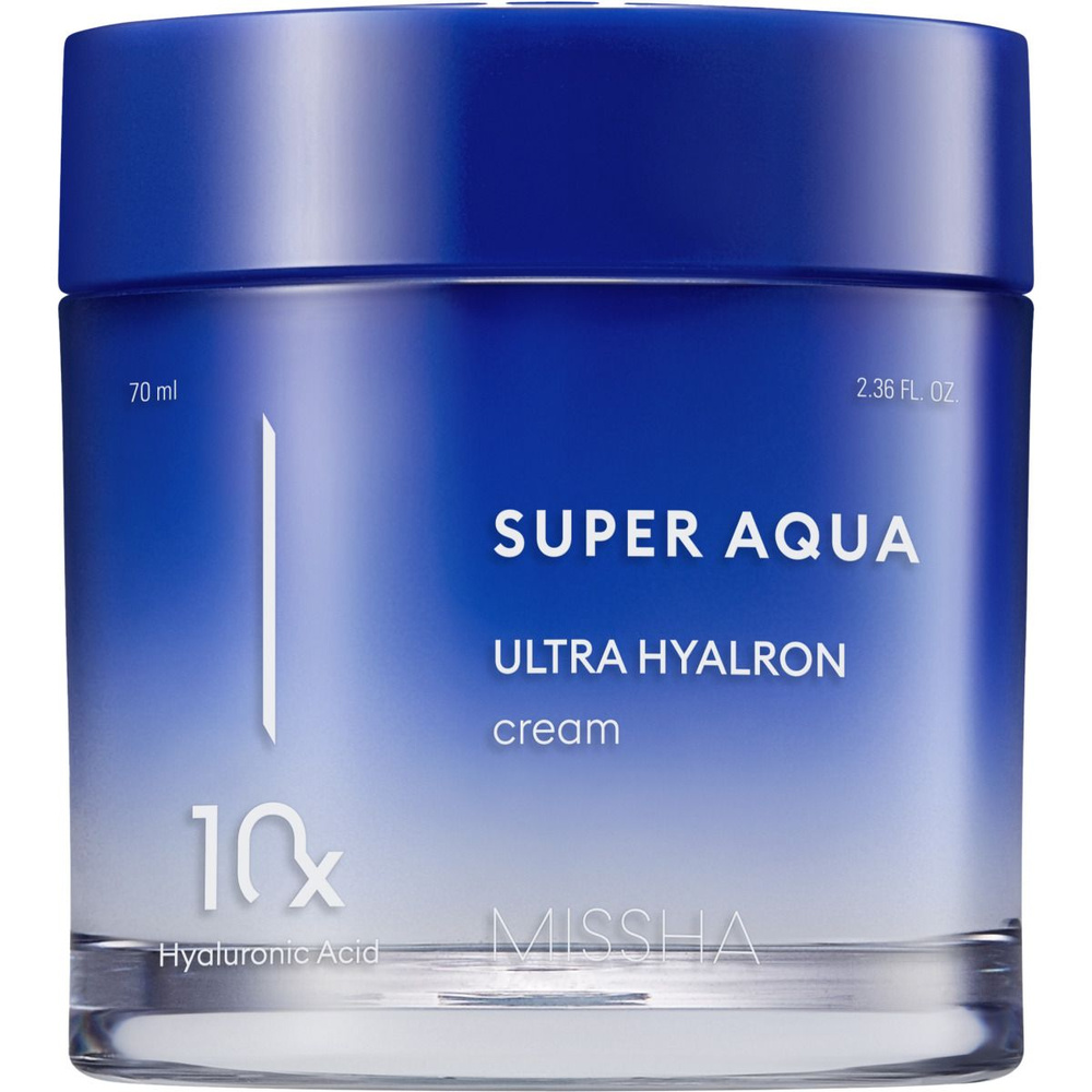 Missha Увлажняющий крем для лица Super Aqua Ultra Hyalron Cream, 70 мл #1