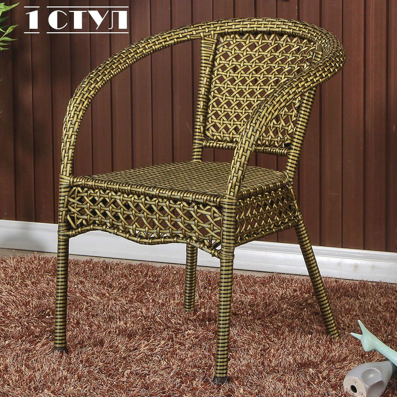 Мебельный гарнитур Садовый стул, Ротанг, 52х55х80 см, 1 шт - купить с ...