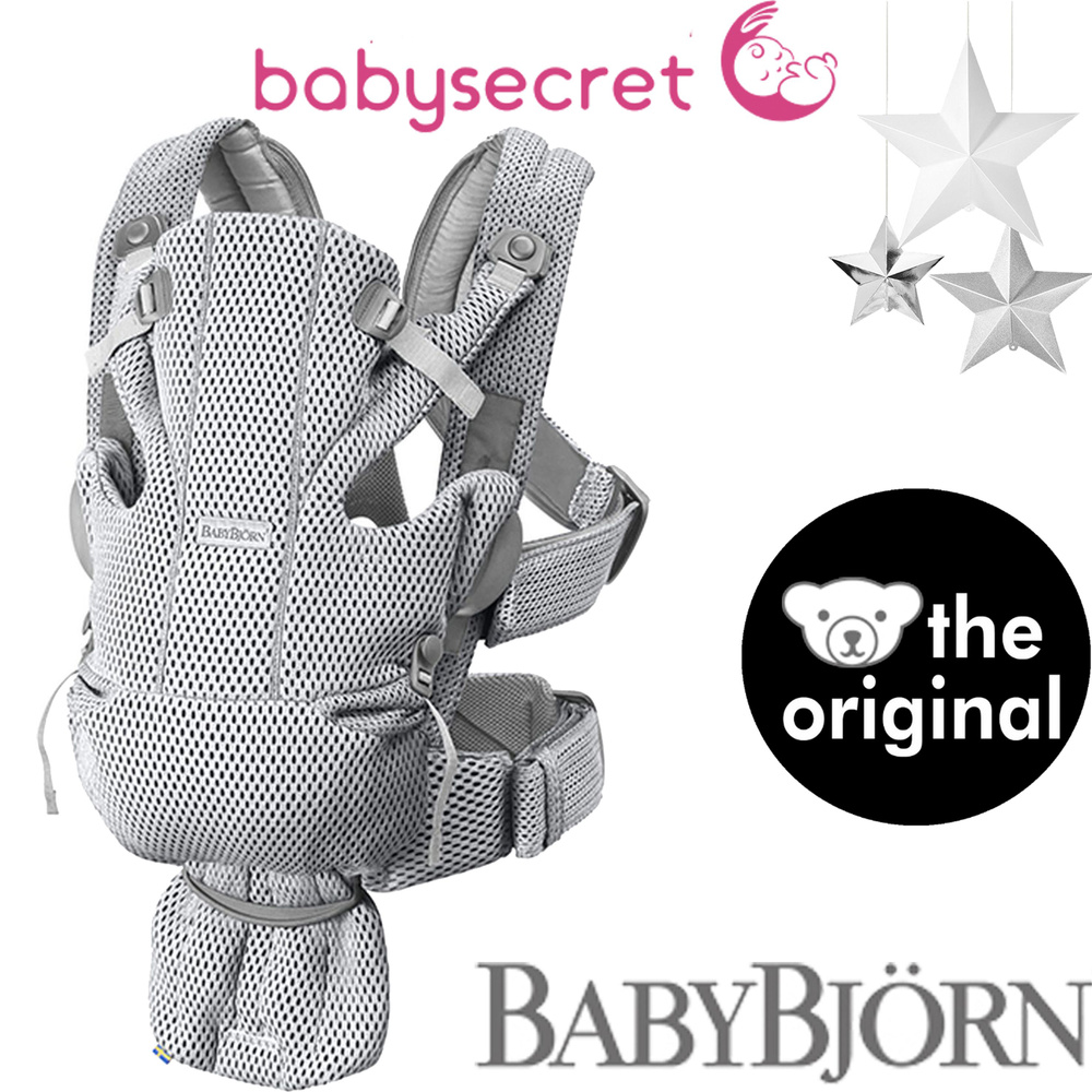 Рюкзак-кенгуру для новорожденных BabyBjorn Move Mesh (grey) 0990.18 #1