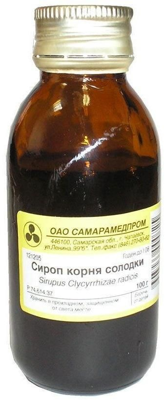 Солодки корня сироп, 100 г #1