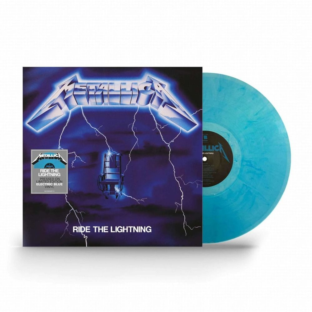 Виниловая Пластинка Metallica - Ride The Lightning Limited Edition, Reissue, Remastered, Repress, Electric #1