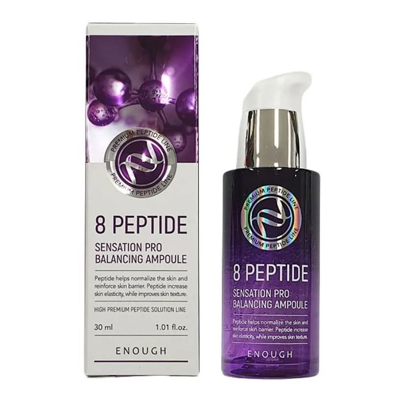 ENOUGH Сыворотка для лица восстанавливающая с пептидами 8 Peptide Sensation Pro Balancing Ampoule 30 #1