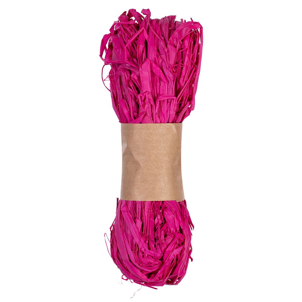 Рафия цветная "Blumentag" NRAF-30 5 шт по 30 г 10 яр. розовый #1