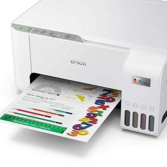 Epson МФУ L3256, белый купить на OZON по низкой цене (1748110399)