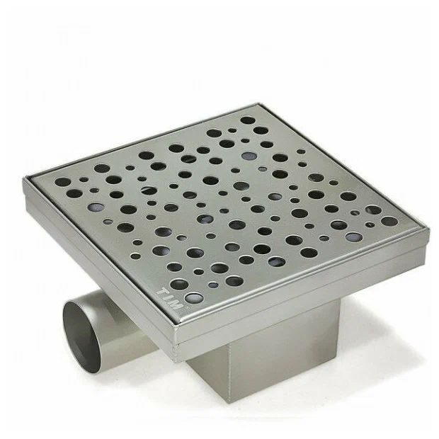 Трап душевой под плитку горизонтальный (защита от запаха:сухой ...