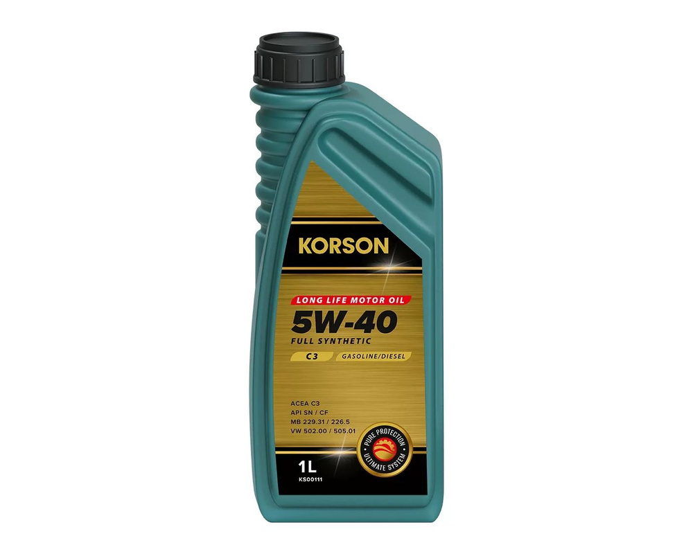 KORSON korson 5W-40 Масло моторное, Синтетическое, 1 л #1