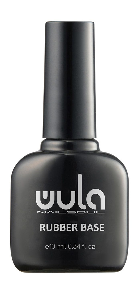 WULA NAILSOUL База каучуковая UV Rubber base coat, 10 мл #1