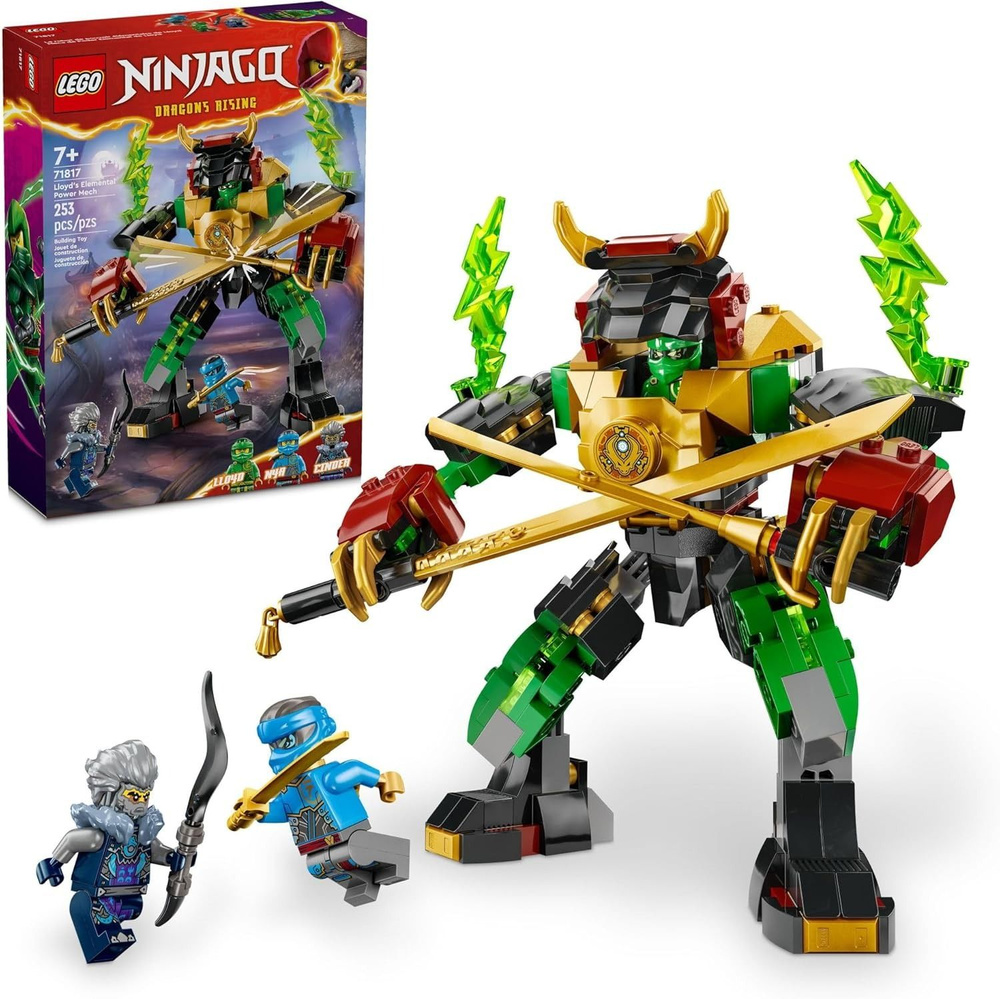 Lego ninjago,Мех с элементальной силой Ллойда,71817,7+ #1