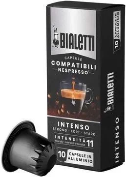 Кофе Bialetti Intenso в капсулах для кофемашин Nespresso,10 капсул #1