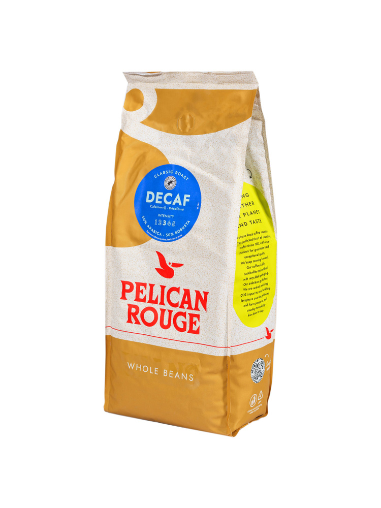 Кофе в зернах PELICAN ROUGE "DECAF" 1 кг #1