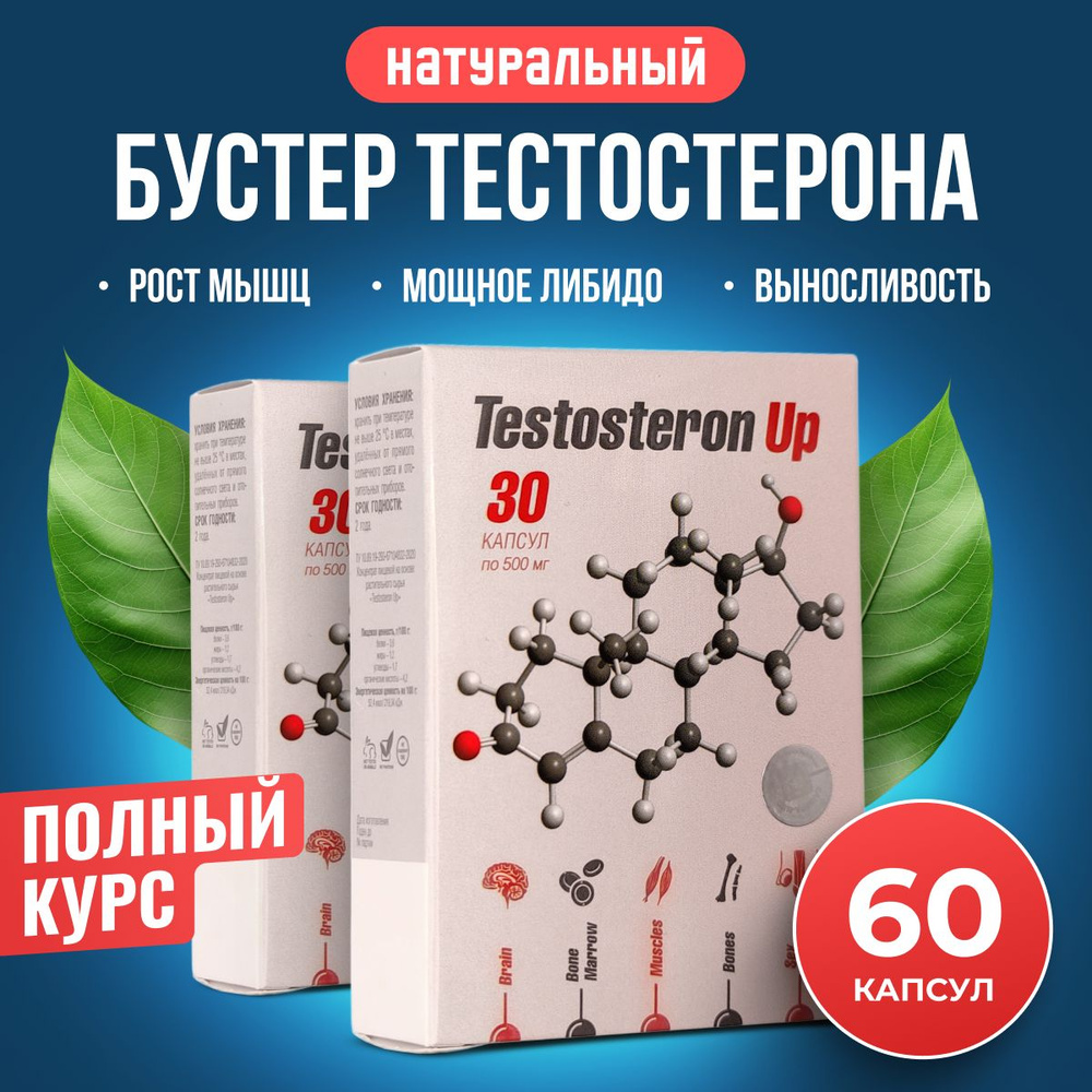 Testosteron Up Бустер тестостерона для мужчин, натуральное средство для ...