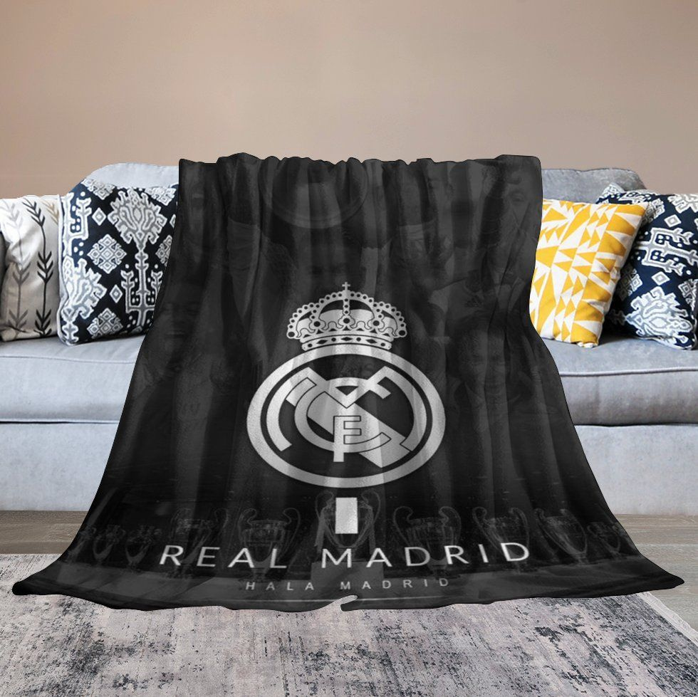 Real Madrid Плед , Велсофт, 200х150 см #1