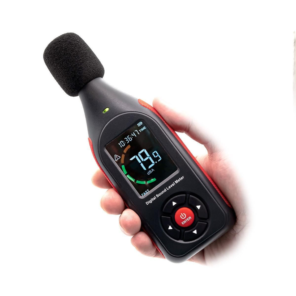 Прибор для измерения уровня шума и громкости звука Hti Мод: HT-GT1355 с ...