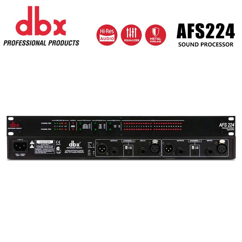 DBX AFS224 Усовершенствованный подавитель обратной связи микрофон