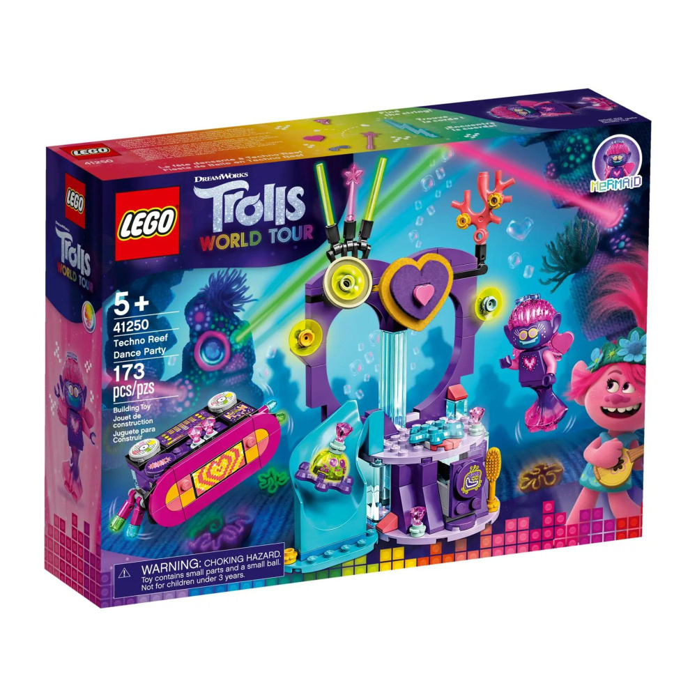 Конструктор Лего Тролли LEGO Trolls: Вечеринка на техно-рифе 41250  #1