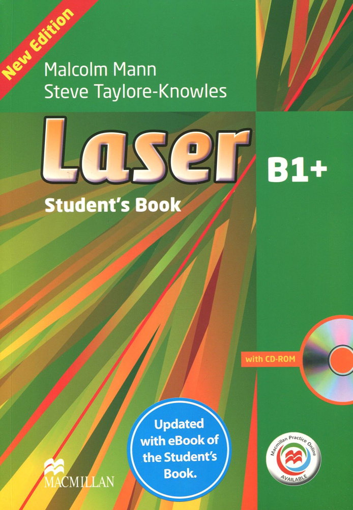 Laser. 3rd Edition. B1. Students Book with eBook and Macmillan Practice Online (+CD) / Учебник | Mann #1