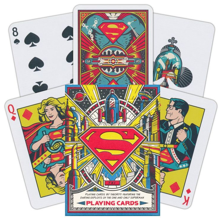 Карты "Theory11 Superman Playing Cards" #1