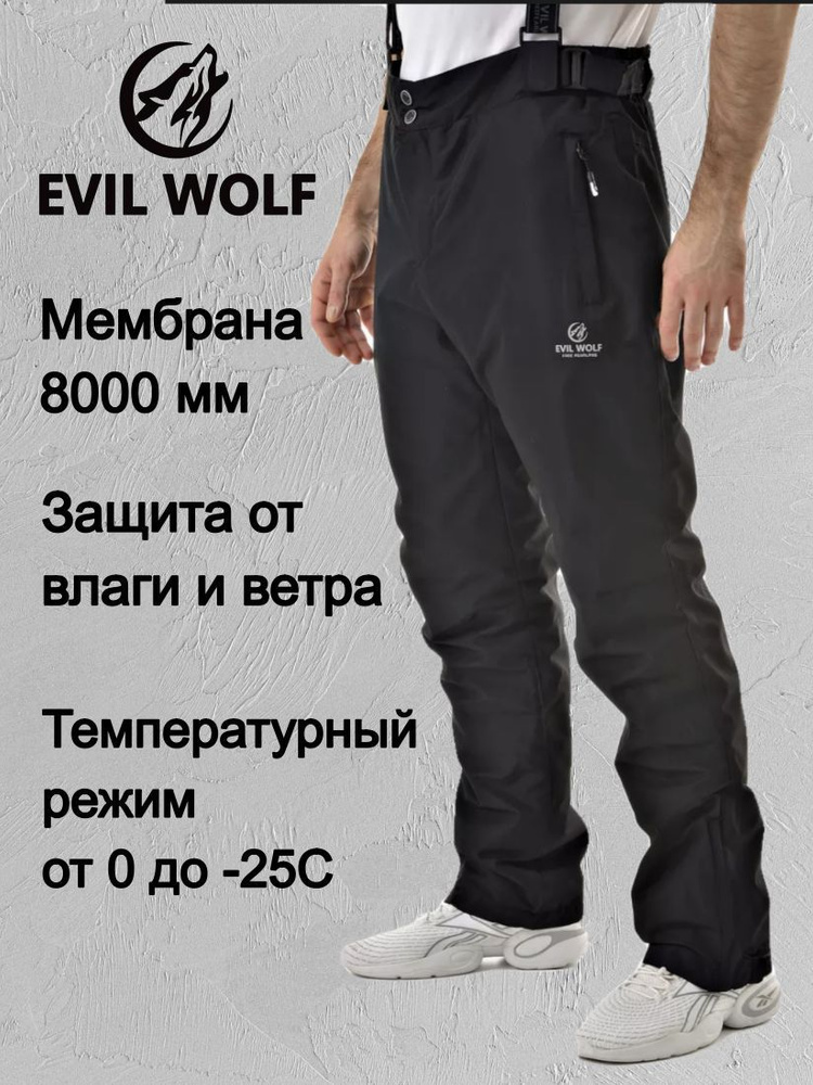 Брюки утепленные Evil wolf #1