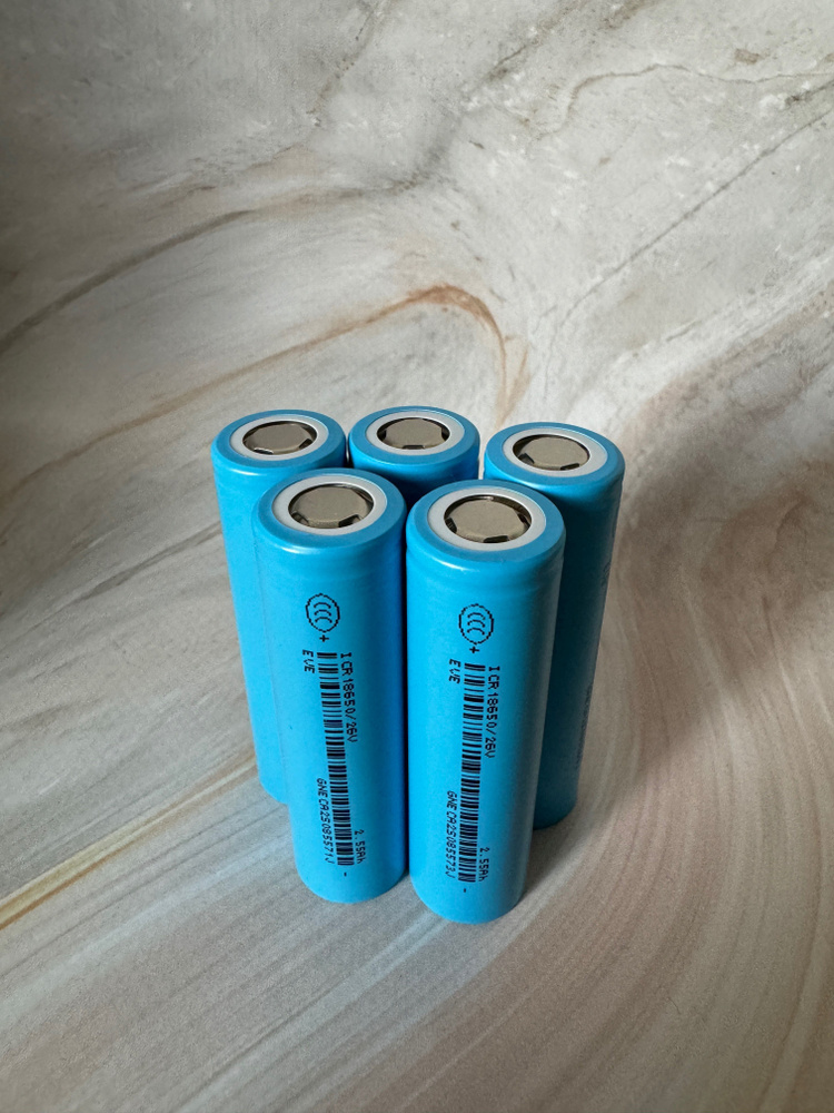 Аккумуляторная батарейка 18650,2500 mAh, ICR18650/26V #1