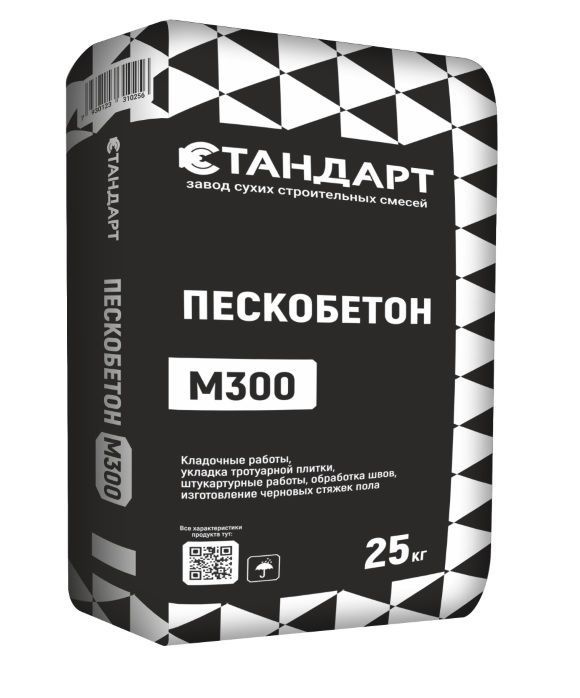 Пескобетон М-300 СТАНДАРТ 25 кг купить на OZON по низкой цене (1740233353)