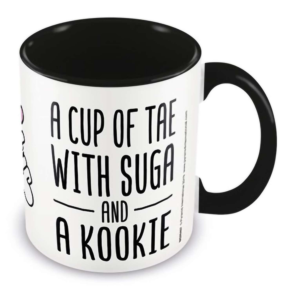 Кружка K-Pop (A Cup of Tae) Black Coloured Inner Mug 315 ml MGC25457 #1