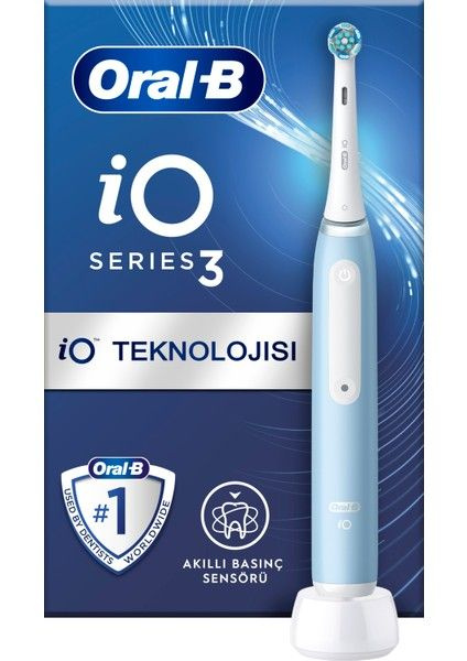 Oral-B Электрическая зубная щетка Oral-B iO 3 — синяя #1