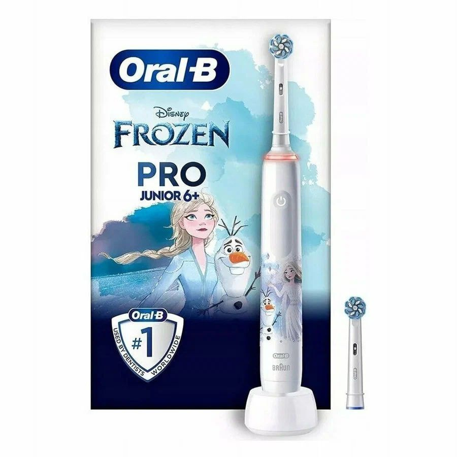 Электрическая зубная щетка Oral-B Pro Junior, Frozen 8006540774724 #1