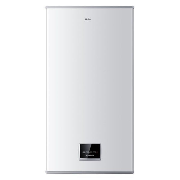 Водонагреватель HAIER ES100V-F1 (R) (3кВт (1,5кВт+1,5кВт,эмаль,плоский бак,вертикальная установка,2 мокрых #1