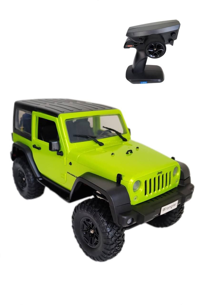 Радиоуправляемый краулер Double Eagle JEEP 1/14 4WD 2.4G RTR зеленый #1