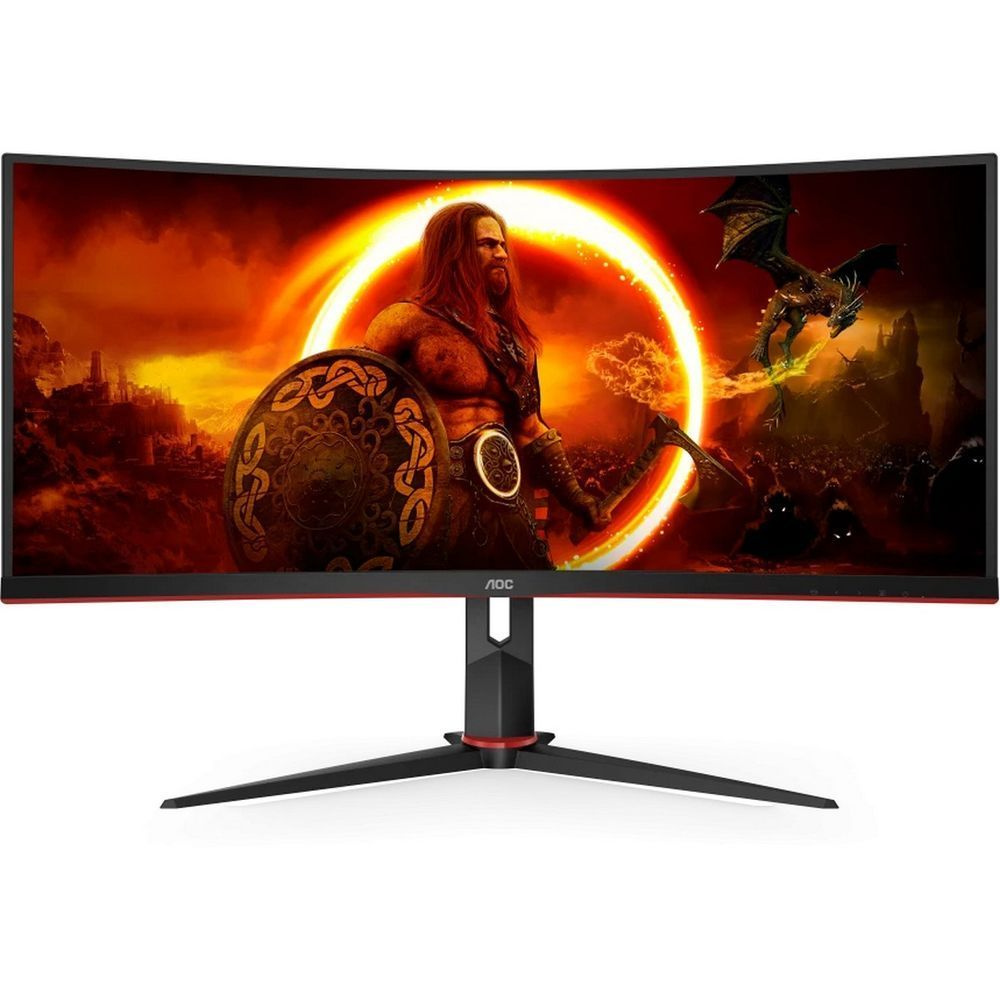 AOC 34" Монитор Монитор 34" AOC CU34G2XP Black VA, черный #1