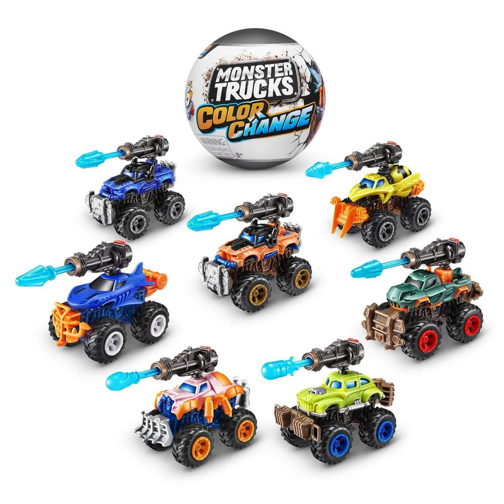 Игровой набор ZURU MONSTER TRUCK машинка с аксессуарами, 77422 #1