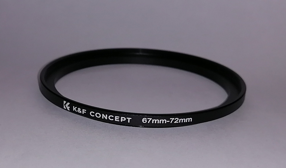 Повышающее кольцо K&F Concept для объективов 67mm-72mm #1