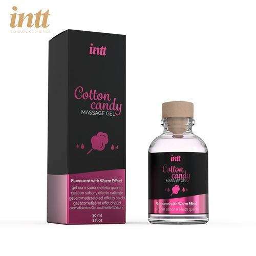 Intt Cosmetics Массажный гель, Cotton Candy, 30мл #1