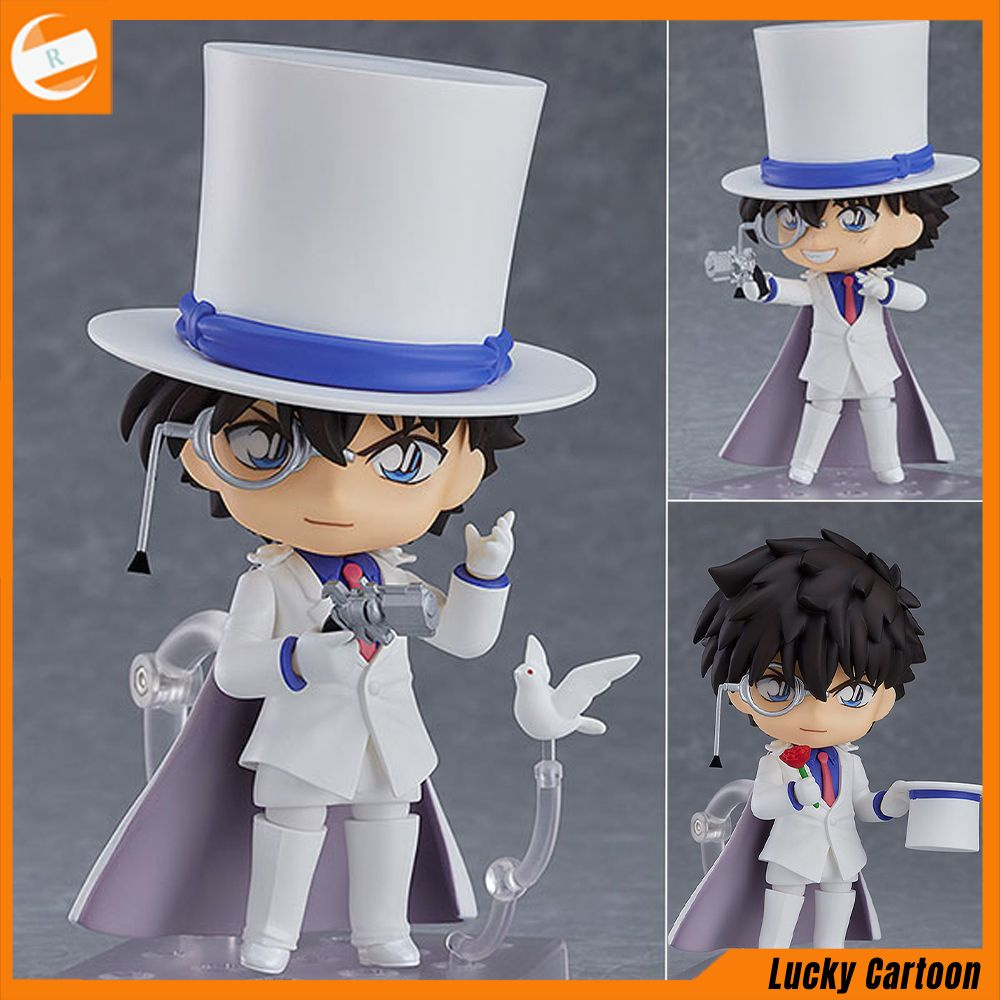 Фигурка Детектив Конан Кайто Кид / Detective Conan Kid the Phontom Theif Kaito Kuroba Нендороид (10cm) #1