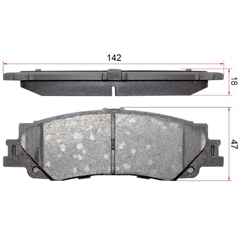 Колодки тормозные (Сзади) Toyota Land Cruiser (J300) 21-