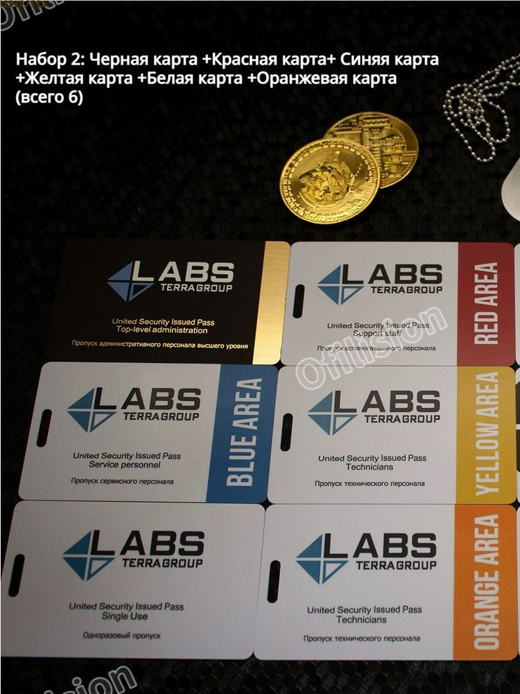 Карта с бесконтактным чипом Escape from Tarkov LABS купить на OZON по ...