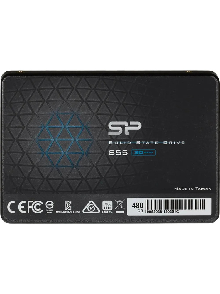 Silicon Power 480 ГБ Внутренний SSD-диск , 2.5", SATA III 6 Гбит/с (SP480GBSS3S55S25) #1