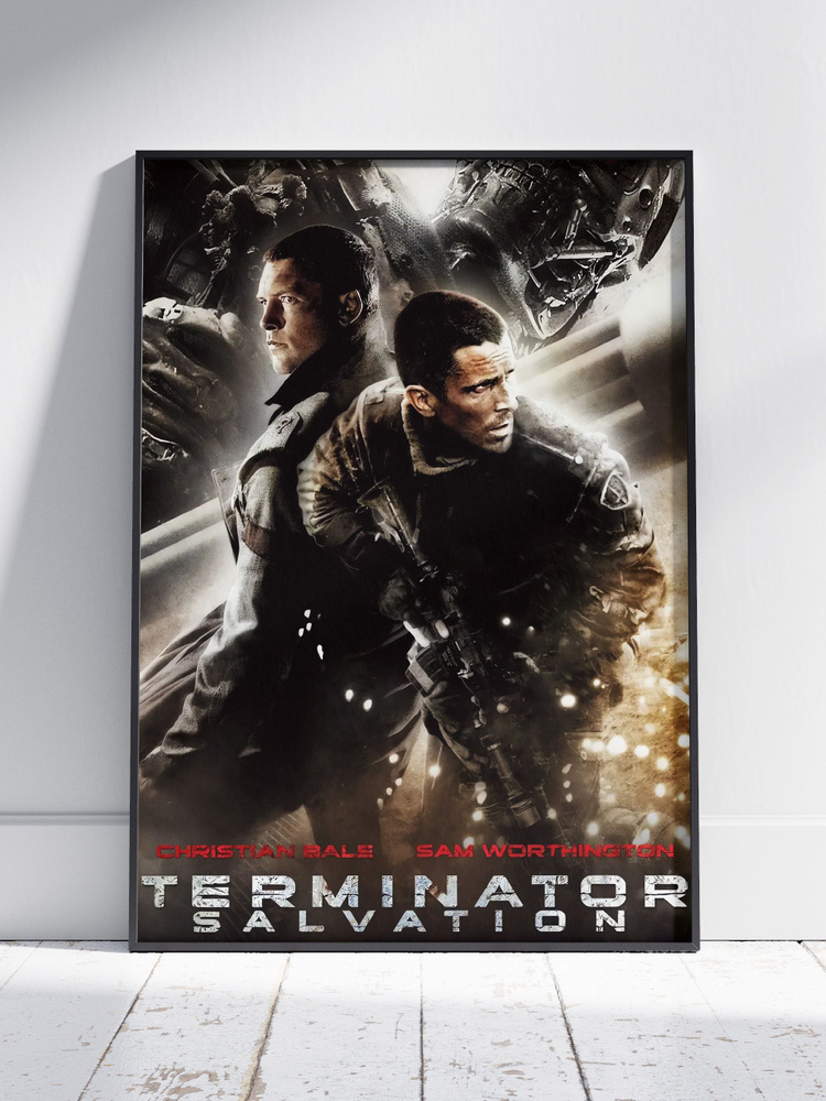Плакат на стену для интерьера Терминатор (Terminator 48) - Постер по фильму кино формата А3 (30x42 см) #1