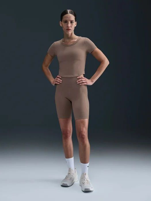 Шорты Nike W NK DF ONE HR 8IN PKT SHORT #1