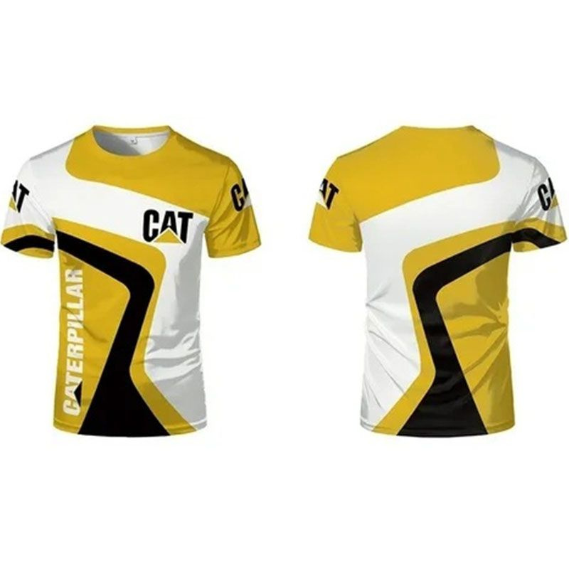 Футболка Caterpillar Футболка Caterpillar с 3D-принтом #1