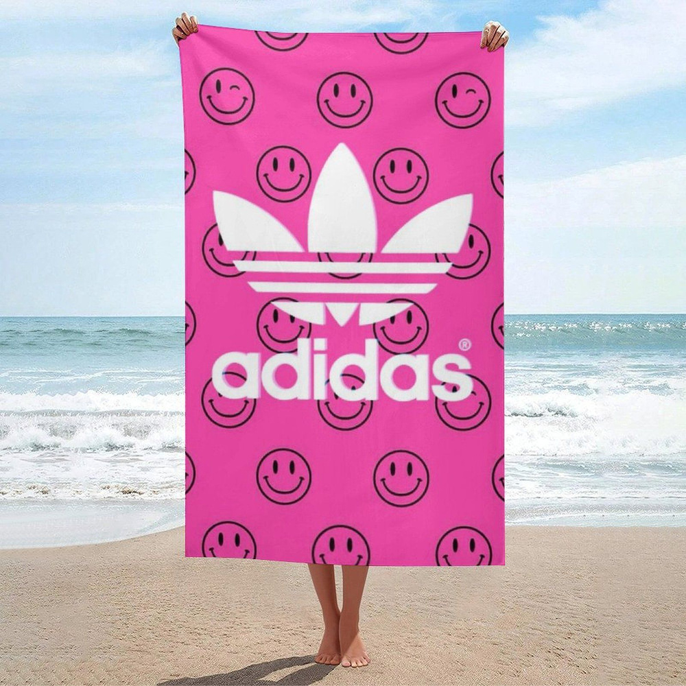 adidas Полотенце для ванной, Лавсан, 80x130 см, разноцветный, 1 шт.  #1