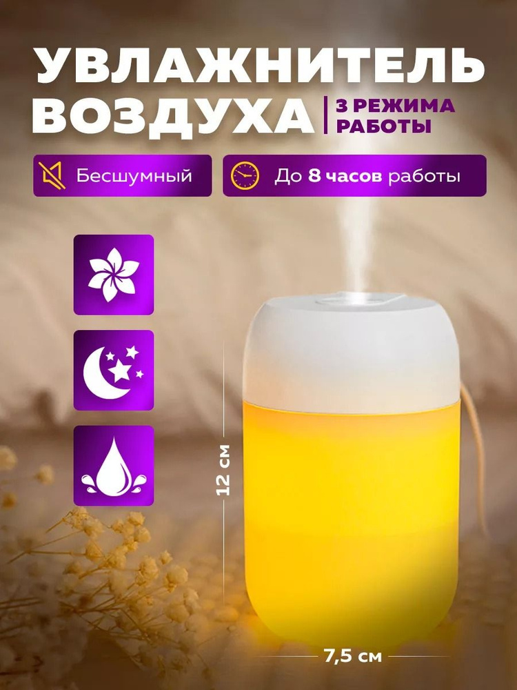 Увлажнитель воздуха 003LIANJIE3, белый #1