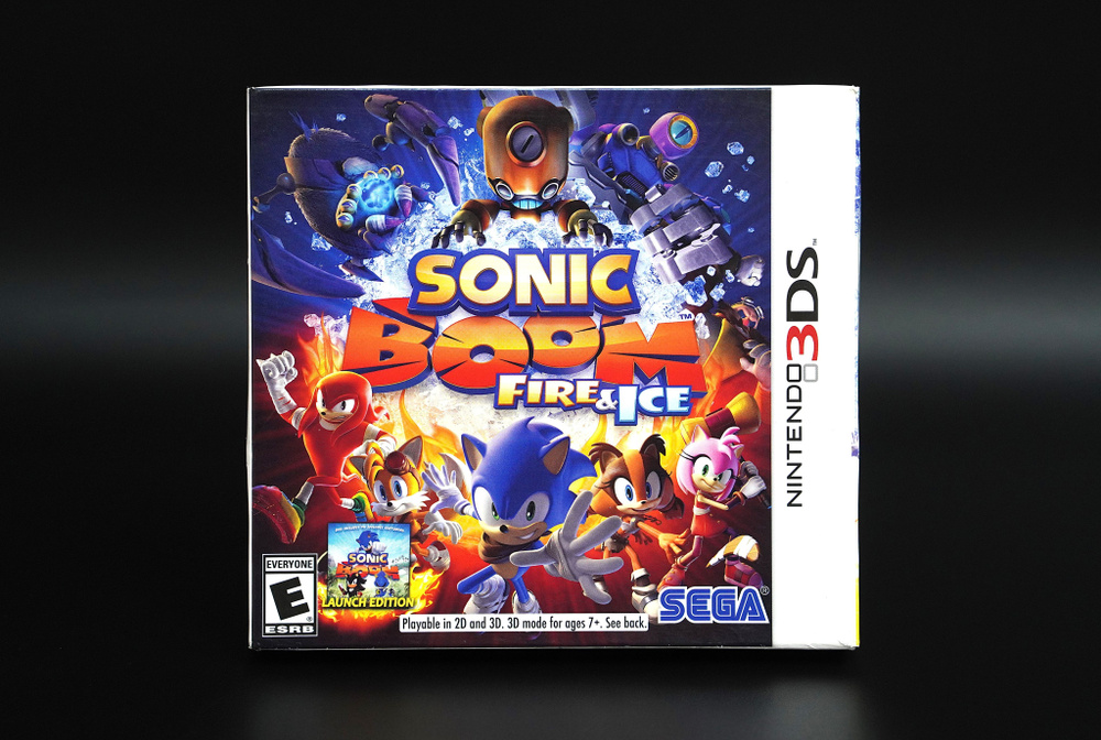 Игра Sonic Boom: Fire & Ice Nintendo 3DS USA #1