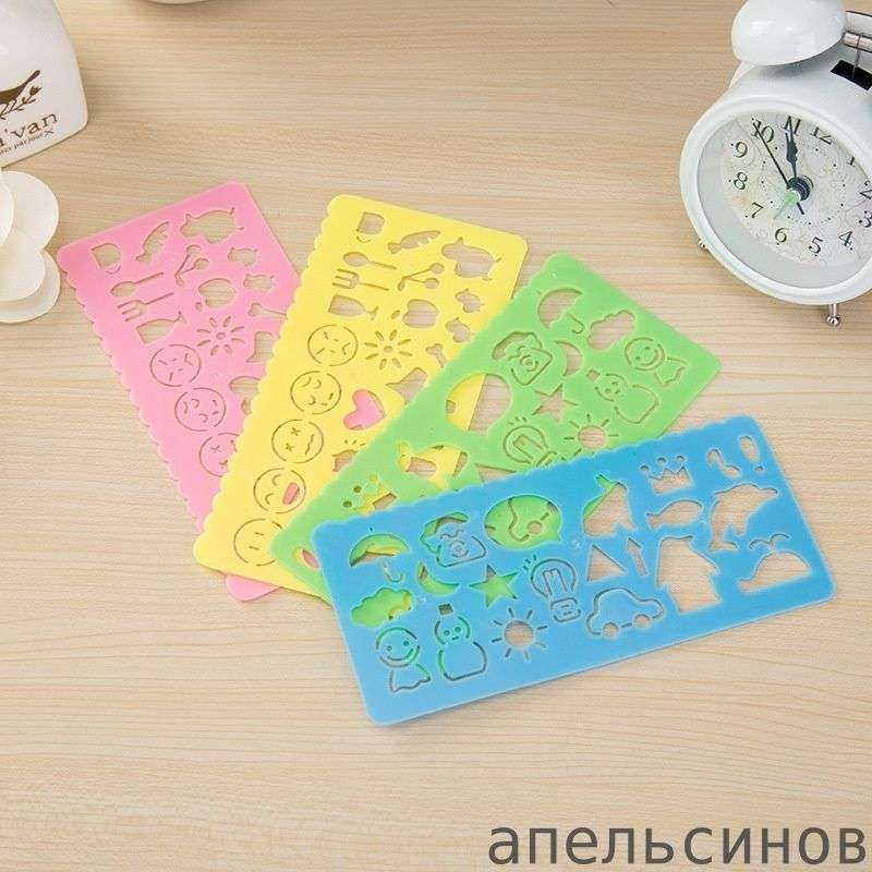 4 Детская рисовальная линейка 7C купить на OZON по низкой цене (2918804899)