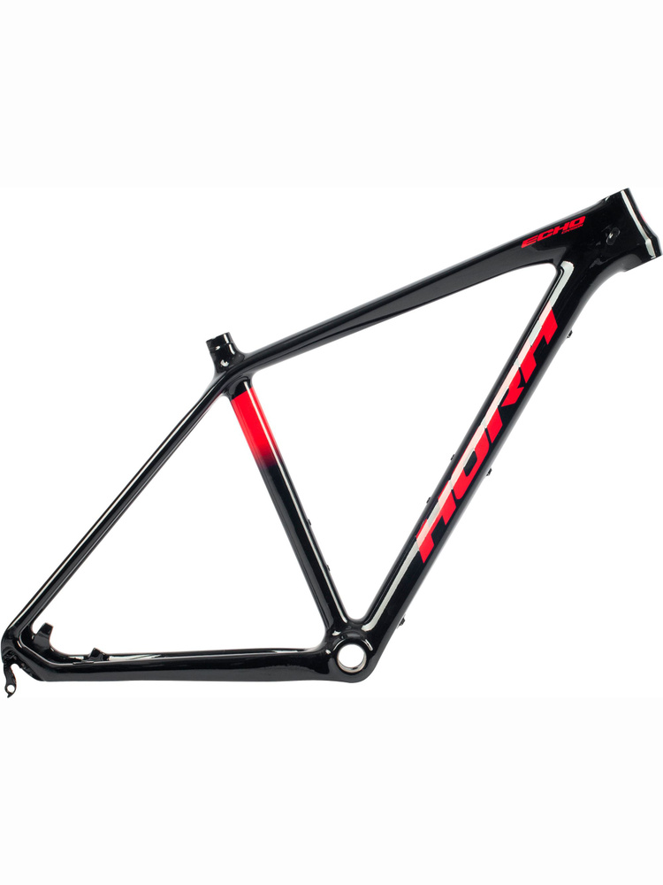 Рама для горного велосипеда Horh Echo 7.1 Black-Red/черная-красная, карбон, хардтейл, размер 15" #1