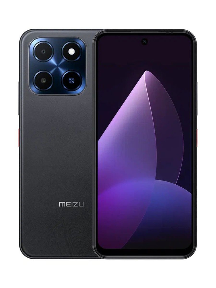 Meizu Смартфон Mblu 22 4/128 ГБ, Nano-SIM, черный #1